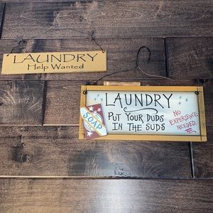 Laundry room home decor
